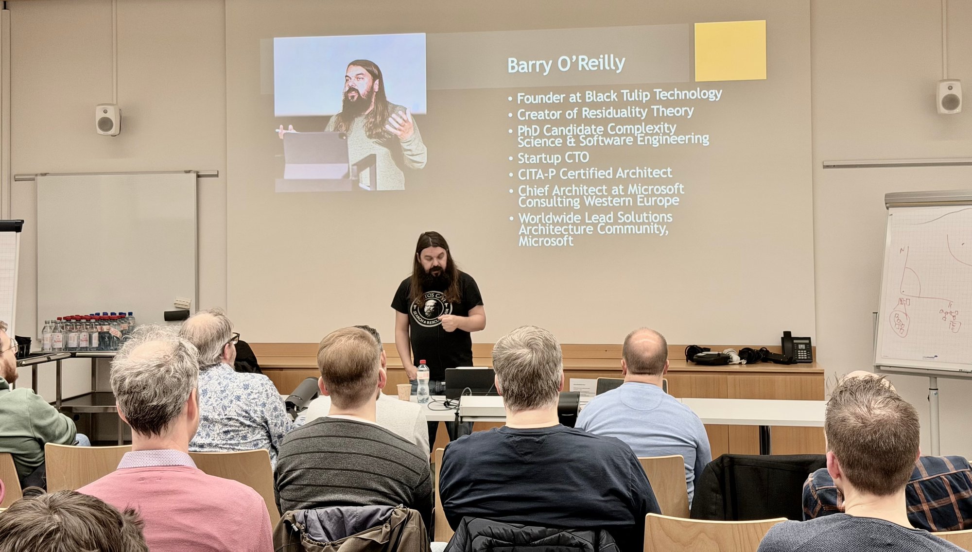 Barry O'Reilly is giving a free talk in Zurich, Switzerland 